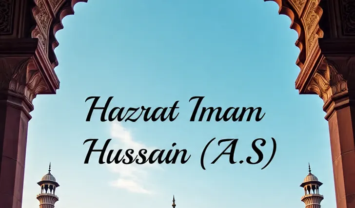 Hazrat Imam Hussain (A.S) Hazrat Imam Hussain (A.S)